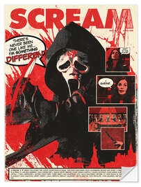 Selvklebende plakat Scream 6