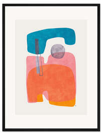 Gerahmter Kunstdruck Lumina