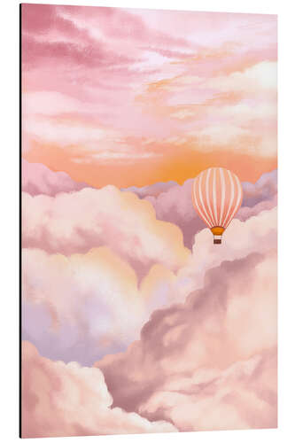 Aluminium print In the Clouds