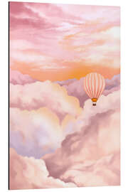 Magnettafel In den Wolken