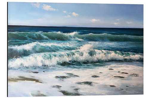 Aluminium print Summer Seascape