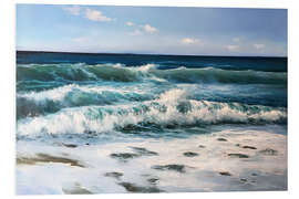 Foam board print Summer Seascape