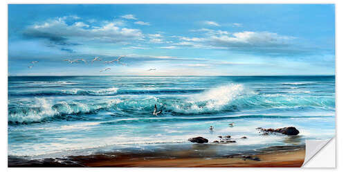 Sticker mural Sea Love