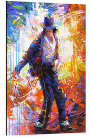 Aluminium print Michael Jackson, Modern Portrait