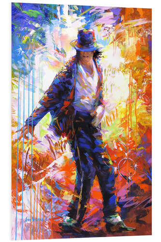 Cuadro de PVC Michael Jackson, Modern Portrait