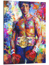 Magnettafel Silvester Stallone, modernes Porträt