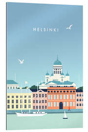 Gallery print Illustration of Helsinki