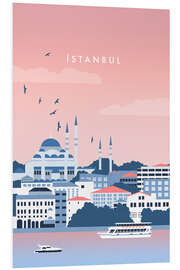 Obraz na PCV Illustration of Istanbul