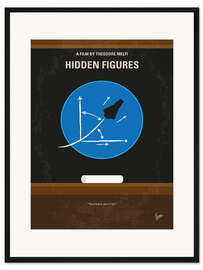 Gerahmter Kunstdruck Hidden Figures - Unerkannte Heldinnen