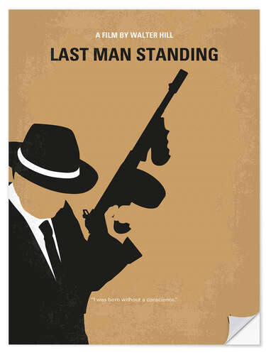 Autocolante decorativo Last Man Standing