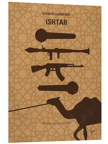 Foam board print Ishtar