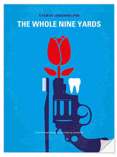 Selvklebende plakat The Whole Nine Yards