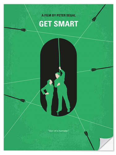 Autocolante decorativo Get Smart