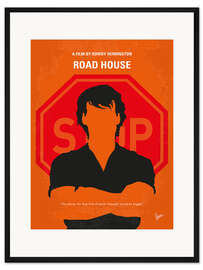 Gerahmter Kunstdruck Road House