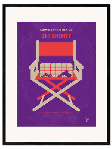 Ingelijste kunstdruk Get Shorty