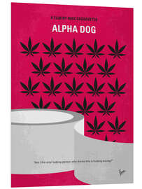 Foam board print Alpha Dog