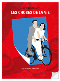 Självhäftande poster Les choses de la vie