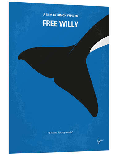 Cuadro de PVC Free Willy