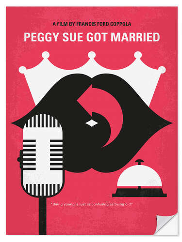 Wandsticker Peggy Sue Got Married - Peggy Sue hat geheiratet