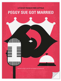 Selvklebende plakat Peggy Sue Got Married