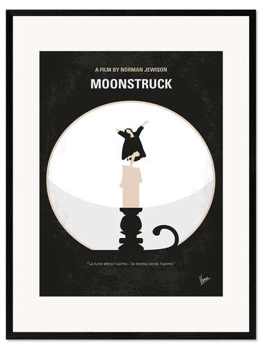 Plakat artystyczny premium w ramie Moonstruck