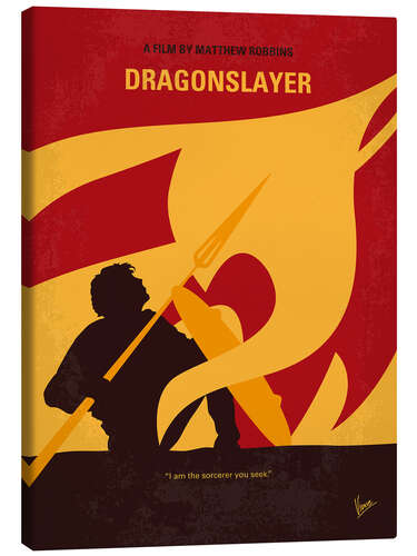 Canvastavla Dragonslayer