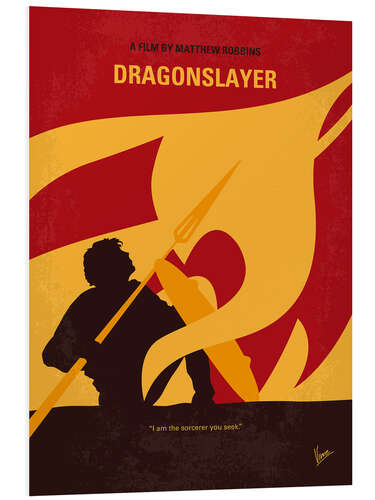 Tableau en PVC Dragonslayer