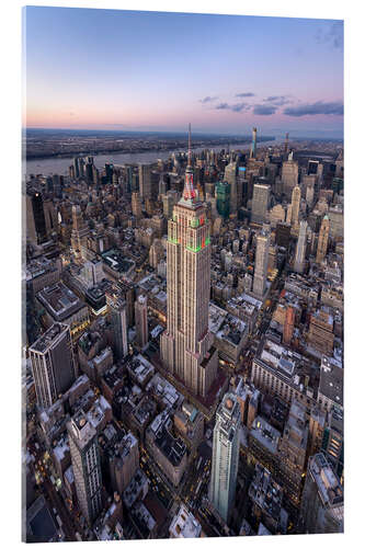 Stampa su vetro acrilico Empire State Building in New York City