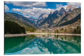 Tableau en aluminium Auronzo di Cadore, Italy