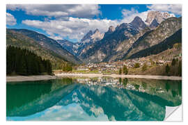 Naklejka na ścianę Auronzo di Cadore, Italy