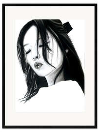 Stampa artistica con cornice Portrait of Jennie