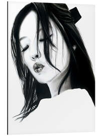 Magnettafel Porträt von Jennie