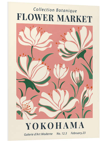 Foam board print Flower Market Yokohama