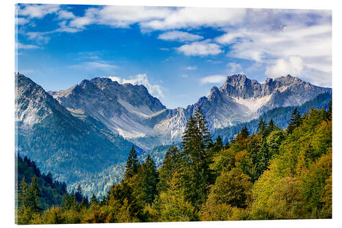 Akrylbilde Allgäu Mountains