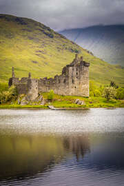 Magnettafel Kilchurn Castle in den Highlands, Schottland