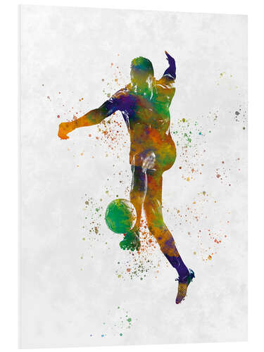 Foam board print Soccer Player XXXI