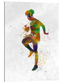 Tableau en plexi-alu Soccer Player XXXIII