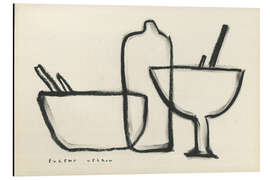 Magnettafel Geschirr Stillleben