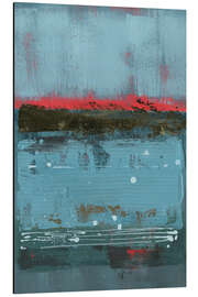 Magnettafel Spiegelung auf dem Wasser