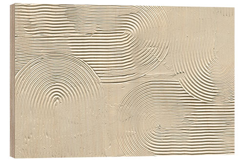 Hout print Texture Lines II