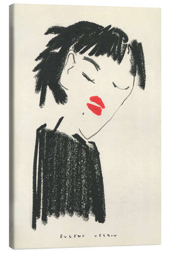 Canvas print Pensive Portrait