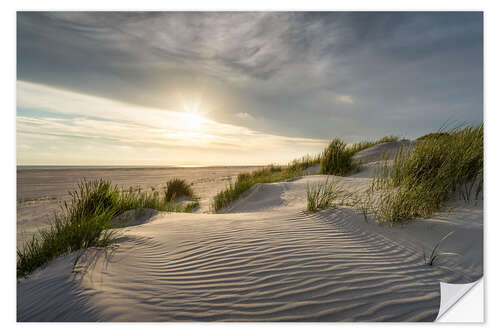 Sisustustarra Sunset on the Dune Beach