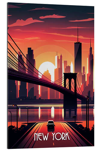 Gallery print Travel to New York