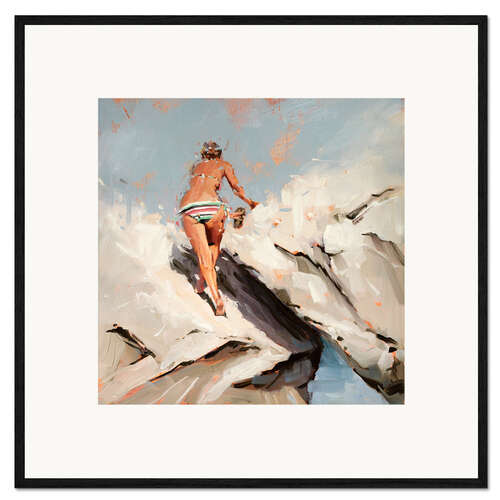 Stampa artistica con cornice Explorer