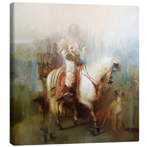 Canvas print Mounted Rider