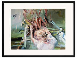 Gerahmter Kunstdruck Treibenlassen