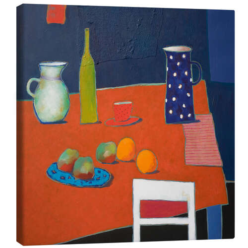 Obraz na płótnie Still life with a white chair