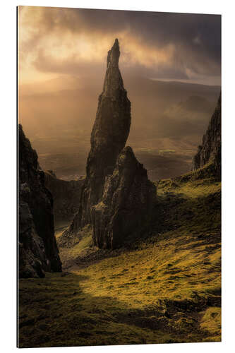 Tableau en plexi-alu The Needle in the Quiraing on the Isle of Skye