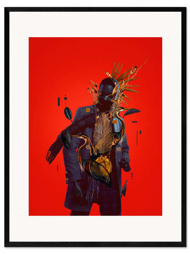 Gerahmter Kunstdruck Midnight Jazz in New Orleans