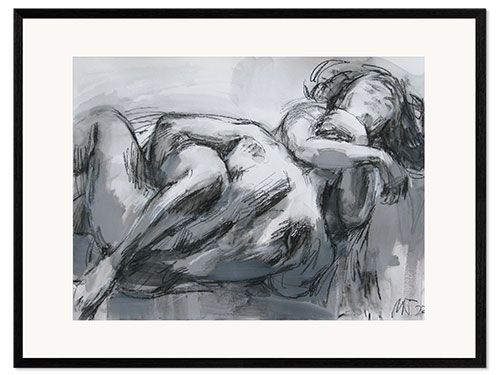 Gerahmter Kunstdruck Love story